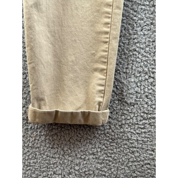 Eddie Bauer Boyfriend Slim Legendwash Tan Slacks Pants Size 6 - Picture 2 of 10